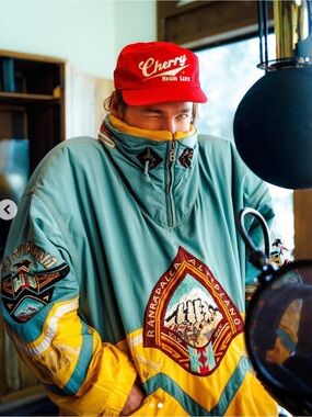 Vintage Bogner Ranrapalca Altiplano anorak ski jacket Peruvian Inspired Size L